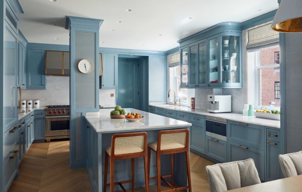 Transform Your Kitchen With Alluring Blue Kitchen Cabinets